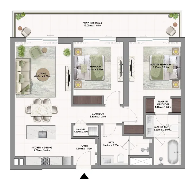 Emaar Golf Dale floor plan