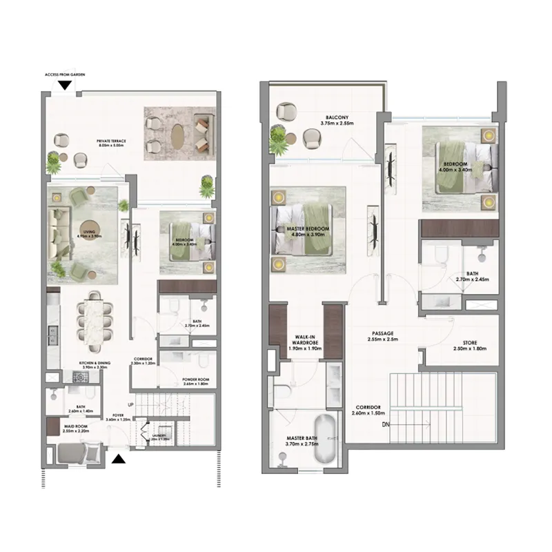 Emaar Golf Dale floor plan