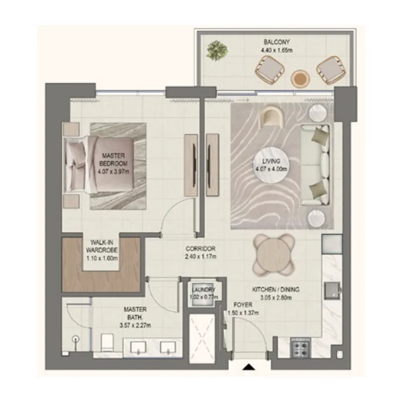 Emaar Golf Fields floor plan