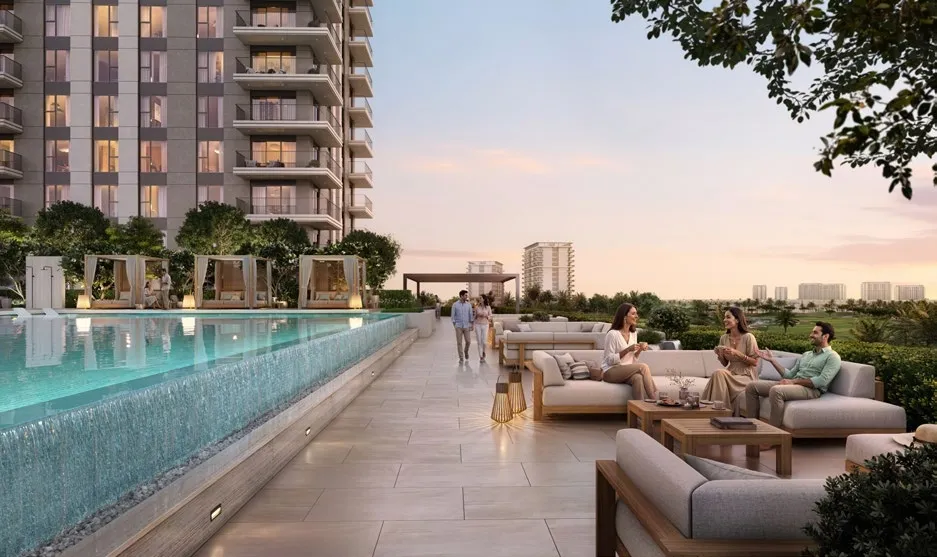 Exterior at Golf Fields in Emaar South Dubai