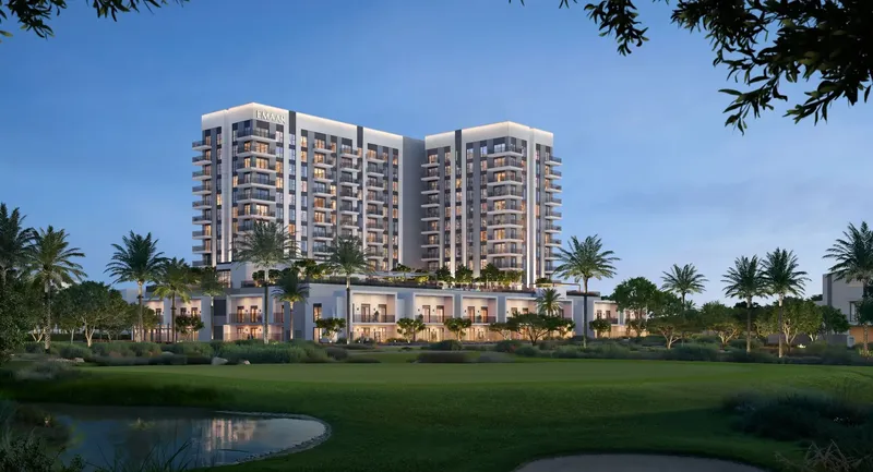 Exterior at Golf Fields in Emaar South Dubai