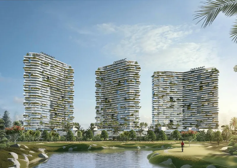 Exterior at Golf Greens in Damac Hills Dubai