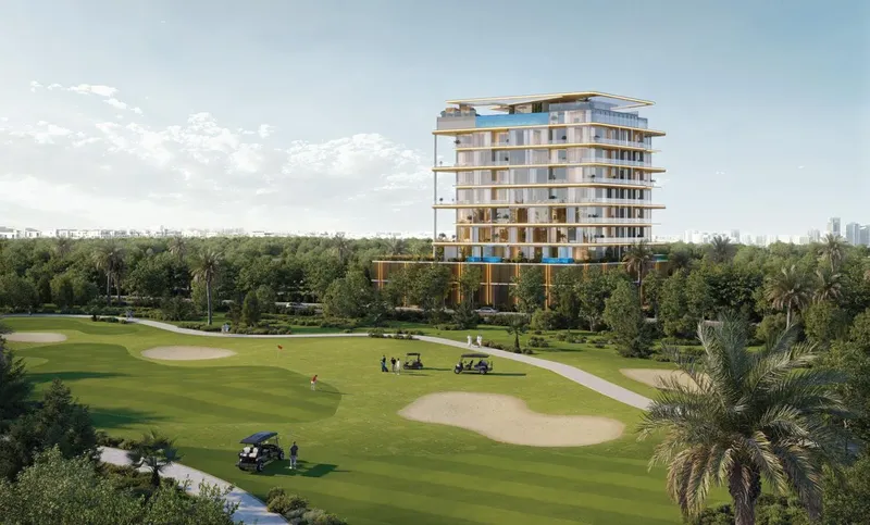 Exterior at Golf Grove by Regent in Dubai Production City Dubai