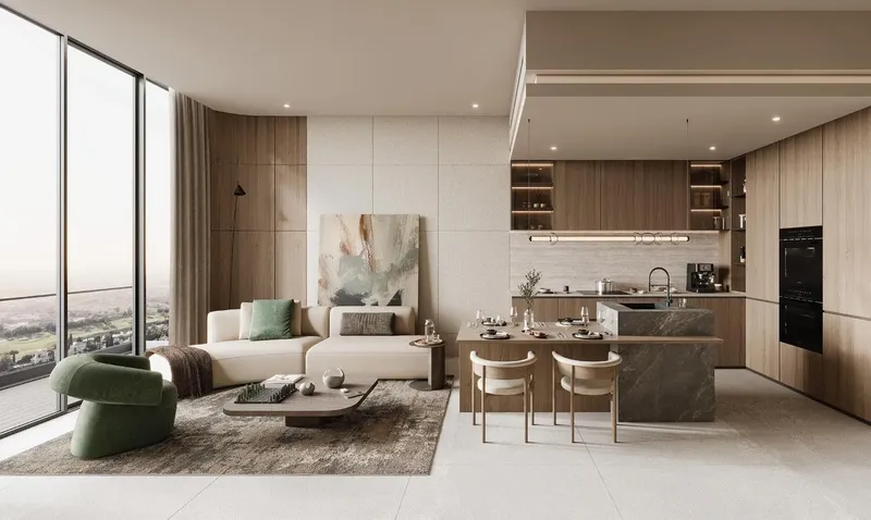 Interior at Golf Grove by Regent in Dubai Production City Dubai