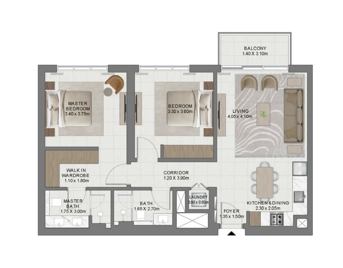 Emaar Golf Hills floor plan