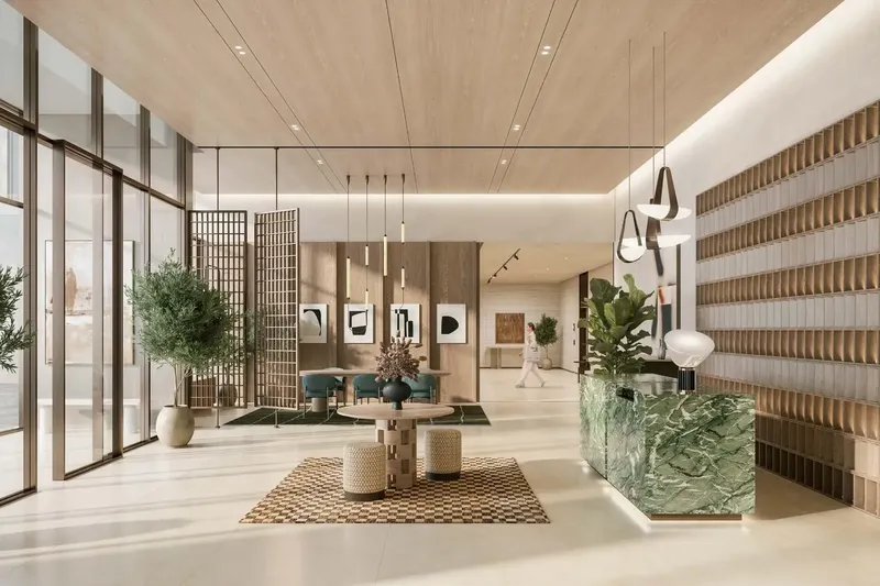 Lobby at Golf Hills in Dubai