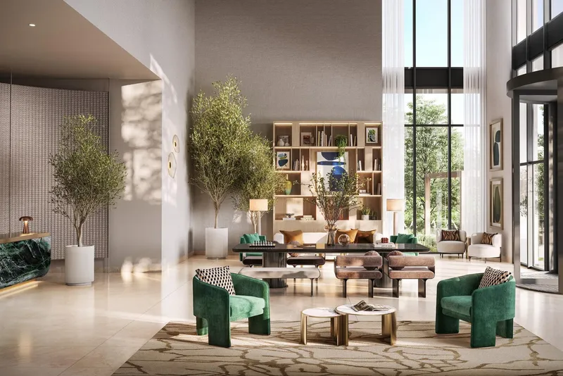 Lobby at Golf Hillside in Dubai Hills Dubai