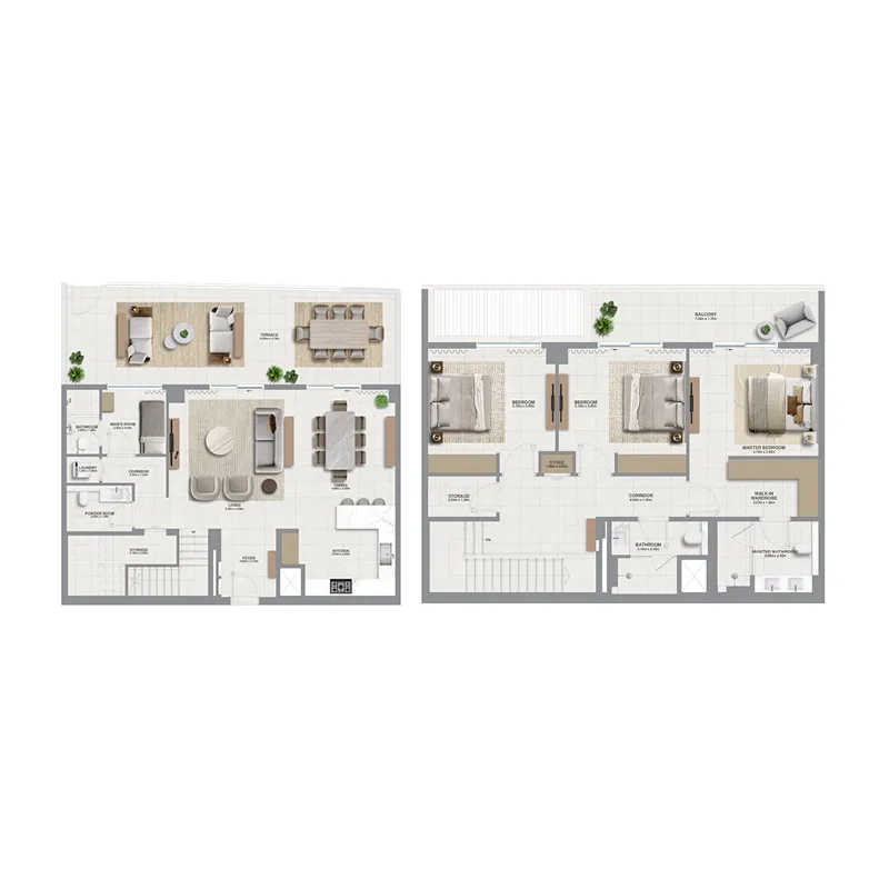 Emaar Golf Meadow floor plan