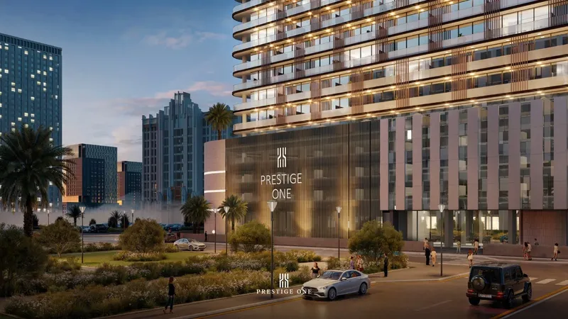 Exterior at Golf Place in Dubai Sports City Dubai