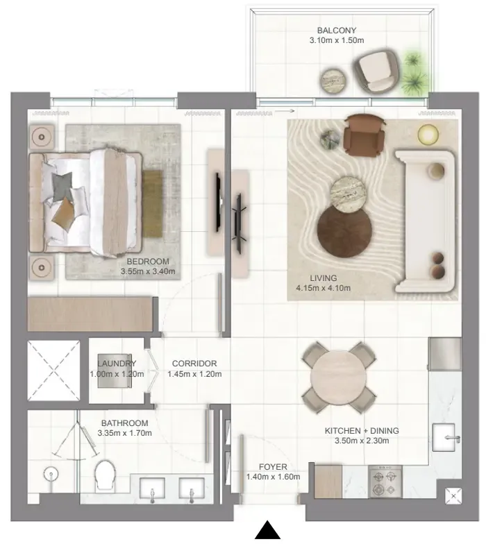 Emaar Golf Vale floor plan