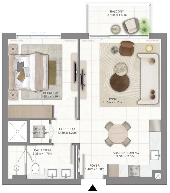 Emaar Golf Vale floor plan