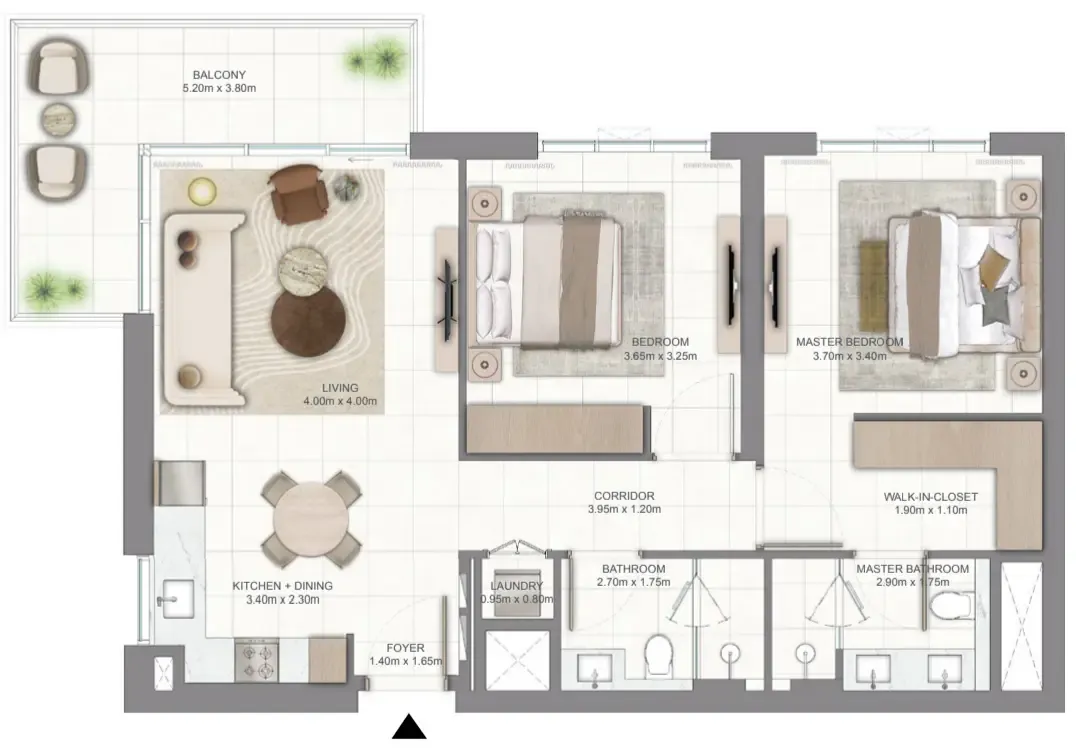 Emaar Golf Vale floor plan