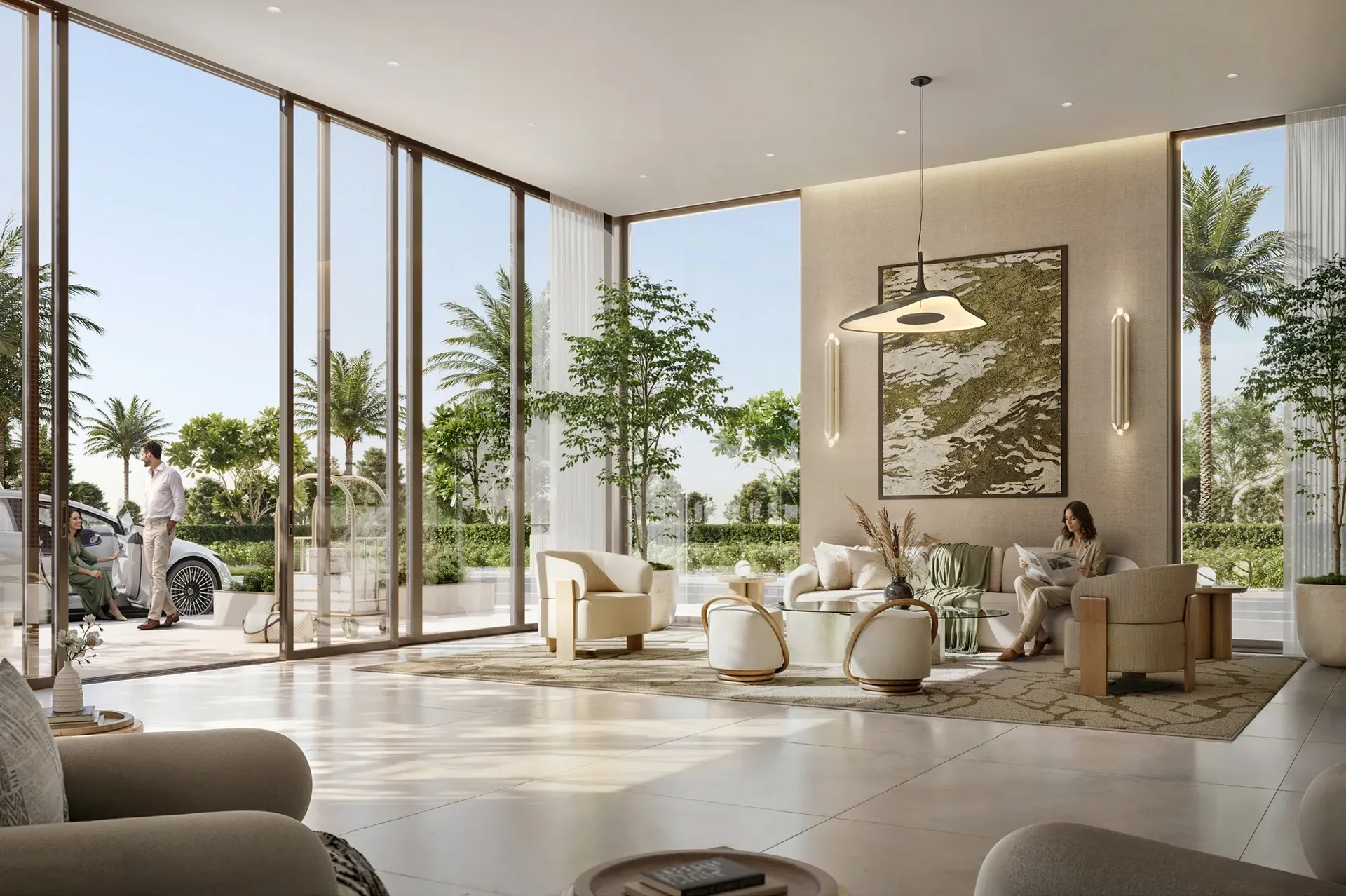 Emaar Golf Vale Lobby
