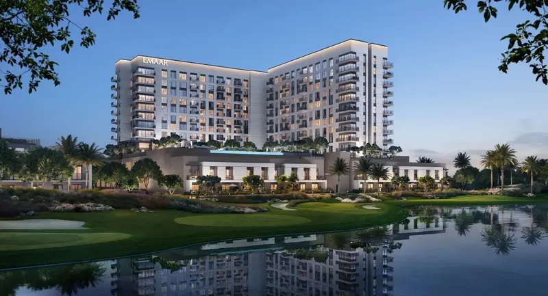 Exterior at Golf Vale in Emaar South Dubai