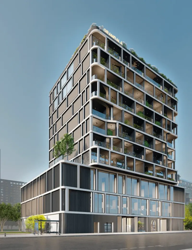 Exterior at Grandala in Al Satwa Dubai