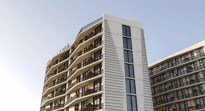 Exterior at Green Field in Dubai International City Dubai