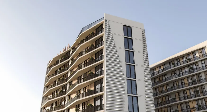 Exterior at Green Field in Dubai International City Dubai