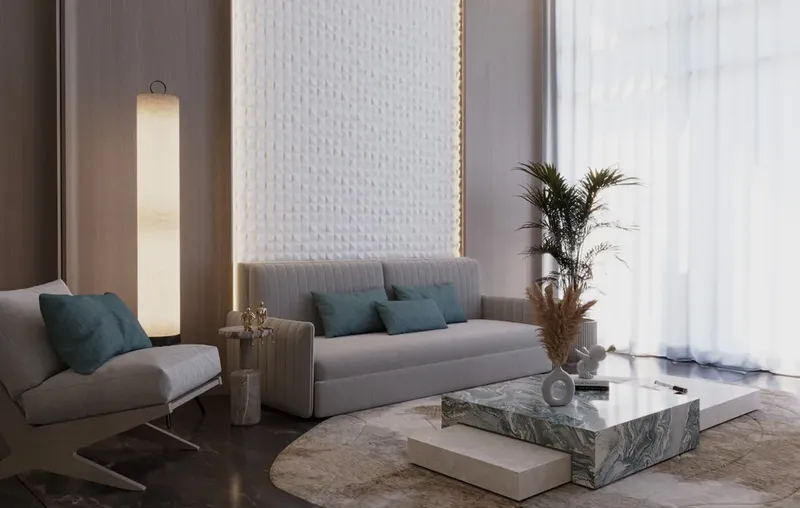 Interior at Green Field in Dubai International City Dubai