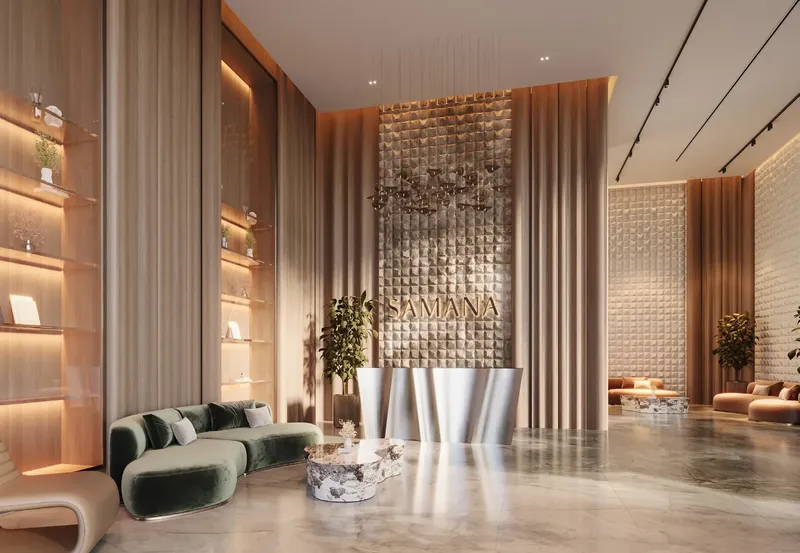 Lobby at Green Field in Dubai International City Dubai