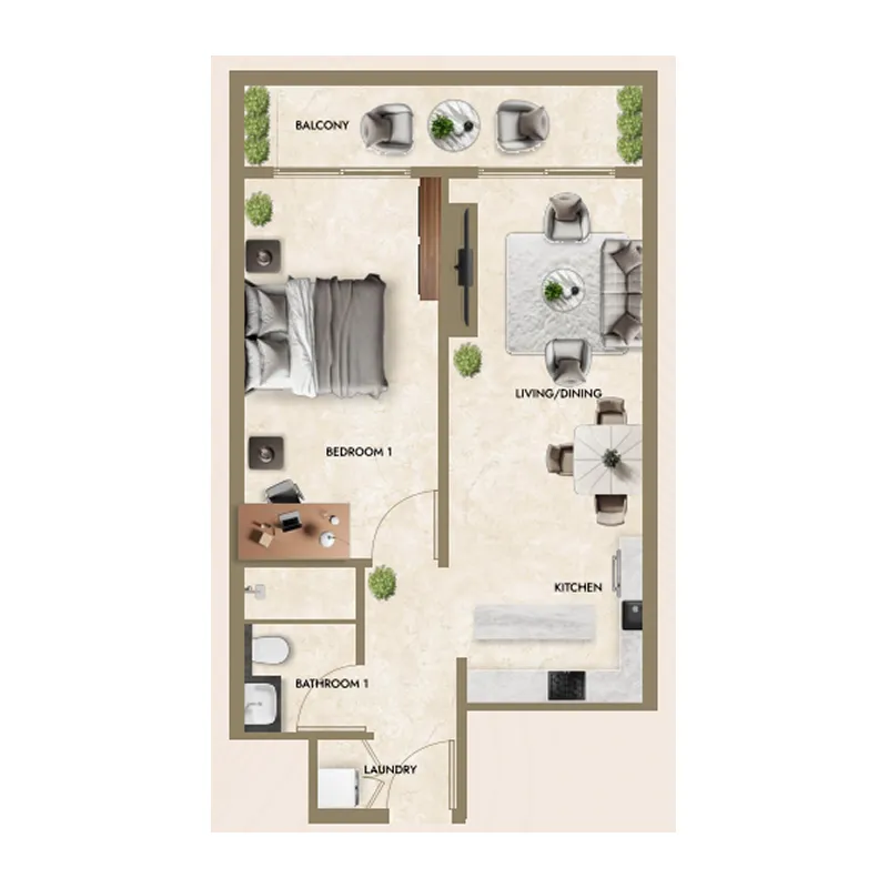 Greenfield Greenfield Living floor plan