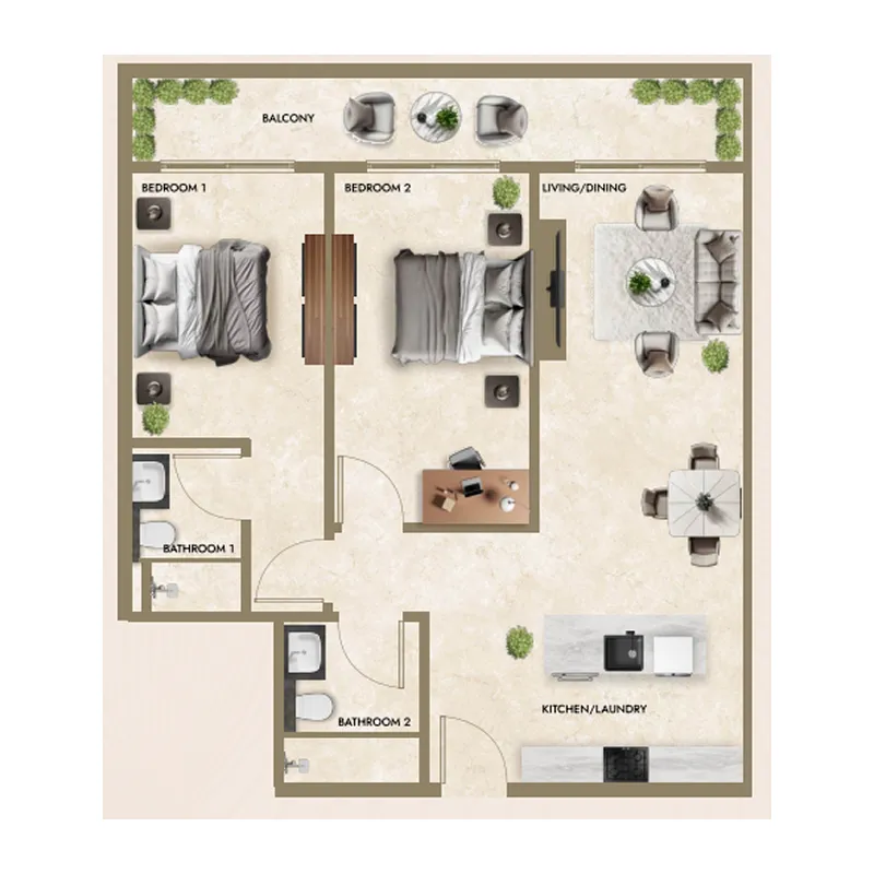 Greenfield Greenfield Living floor plan