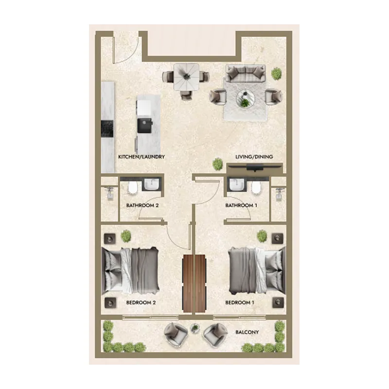 Greenfield Greenfield Living floor plan