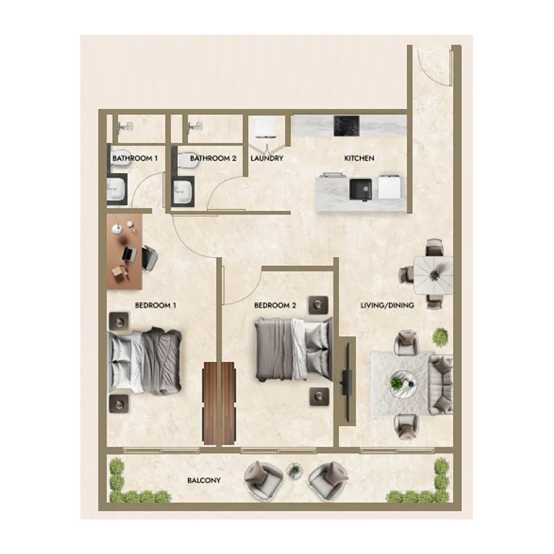 Greenfield Greenfield Living floor plan