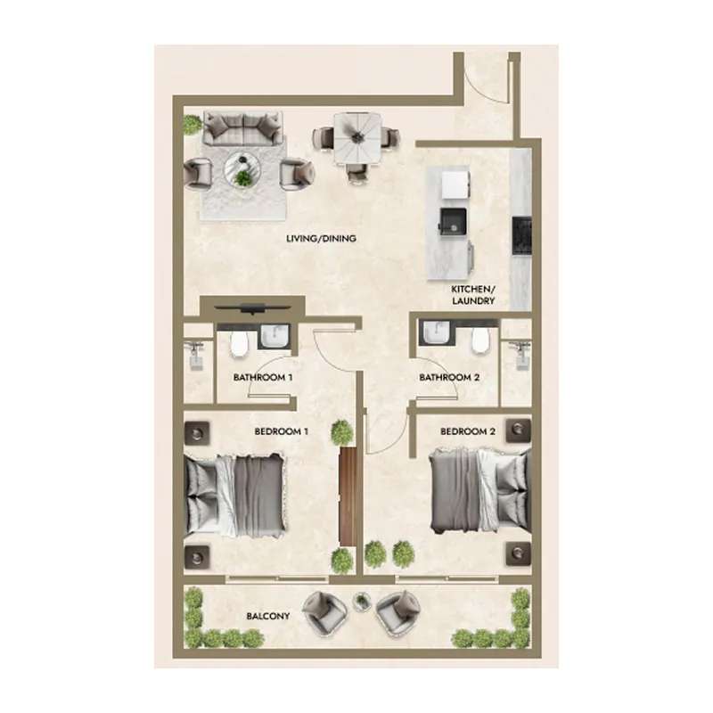 Greenfield Greenfield Living floor plan
