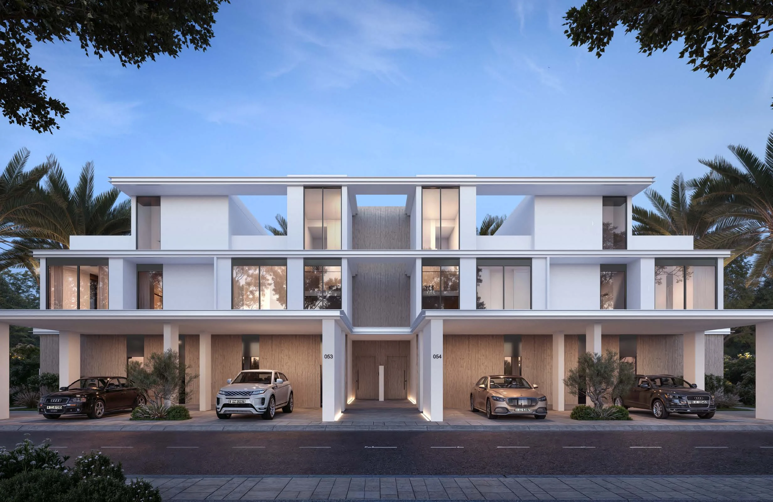 Greenway residences in the Emaar South community, Dubai