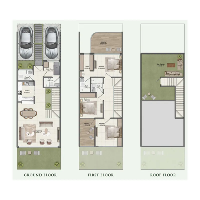 Danube Greenz floor plan
