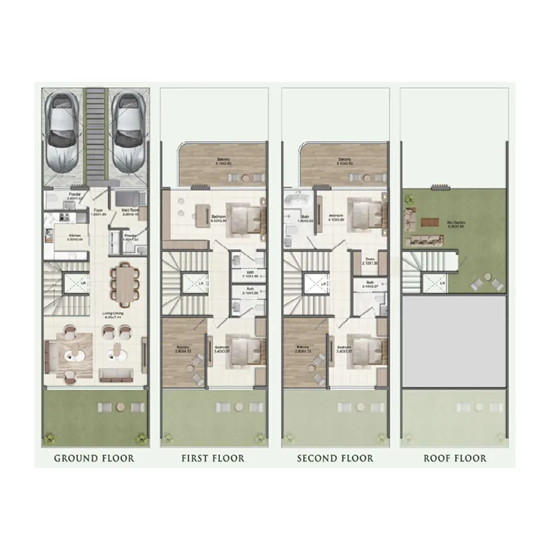 Danube Greenz floor plan