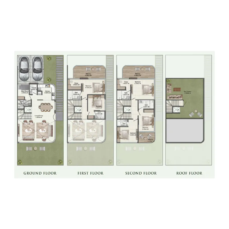 Danube Greenz floor plan