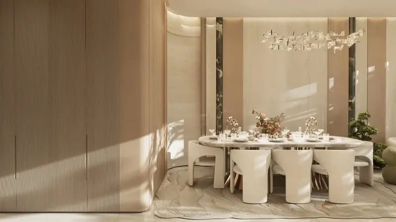 Interior at Greenz in Al Warsan Dubai