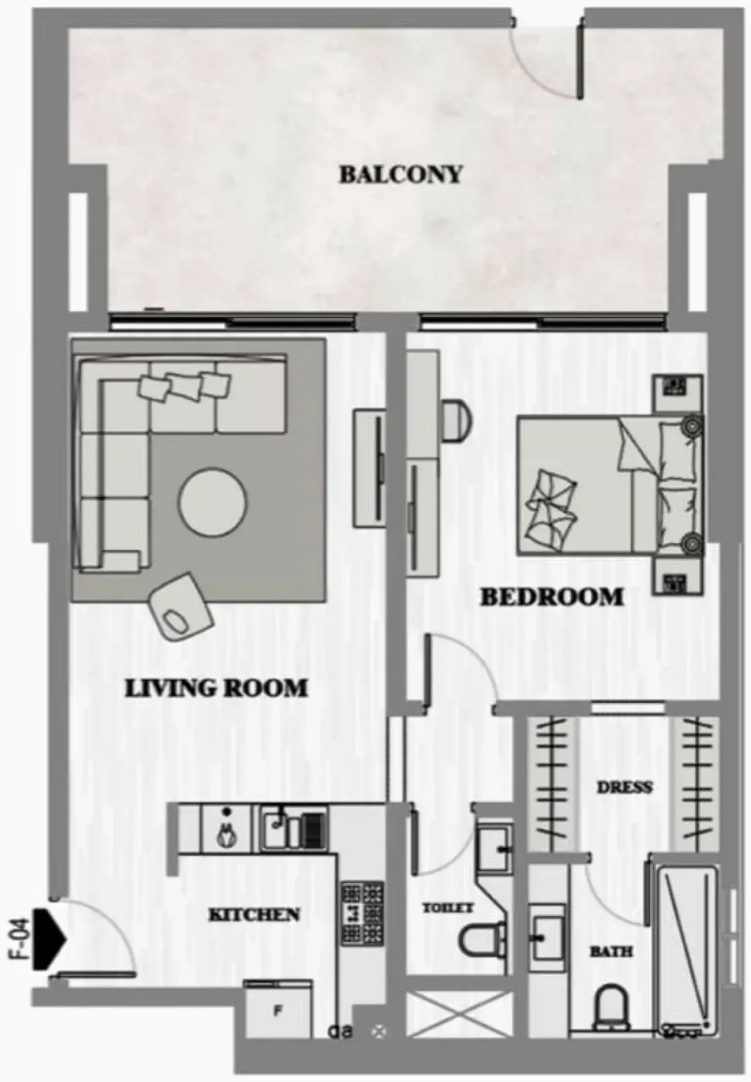ADE Properties Greygate Residences by ADE floor plan