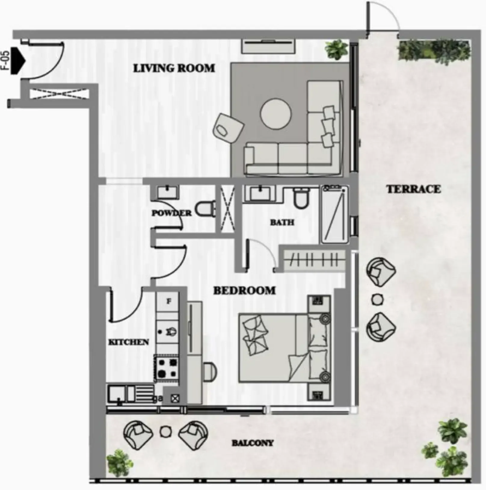 ADE Properties Greygate Residences by ADE floor plan