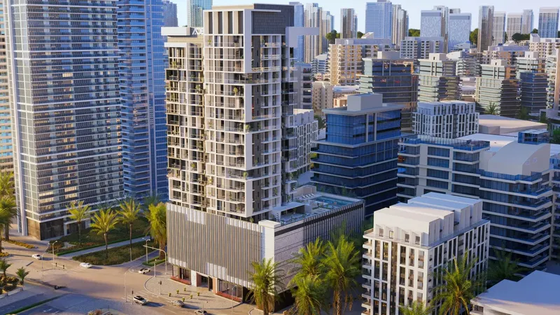 Exterior at Greygate Residences by ADE in JVC (Jumeirah Village Circle) Dubai