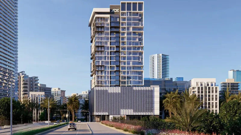 Exterior at Greygate Residences by ADE in JVC (Jumeirah Village Circle) Dubai