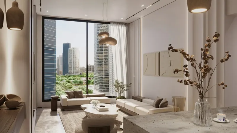 Interior at Greygate Residences by ADE in JVC (Jumeirah Village Circle) Dubai
