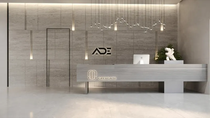 Lobby at Greygate Residences by ADE in JVC (Jumeirah Village Circle) Dubai