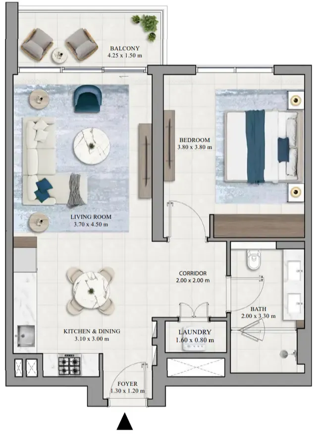 Emaar Grove Ridge floor plan