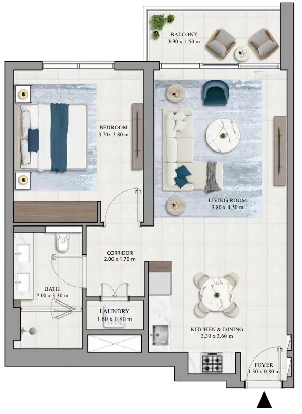Emaar Grove Ridge floor plan