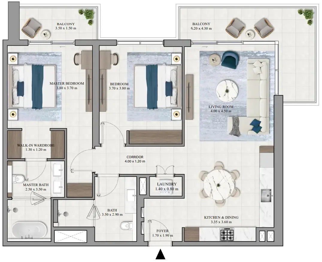 Emaar Grove Ridge floor plan