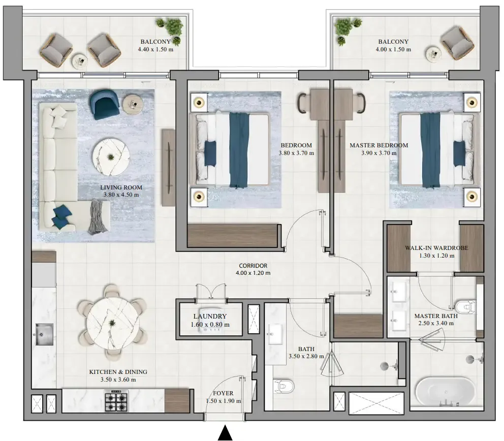 Emaar Grove Ridge floor plan