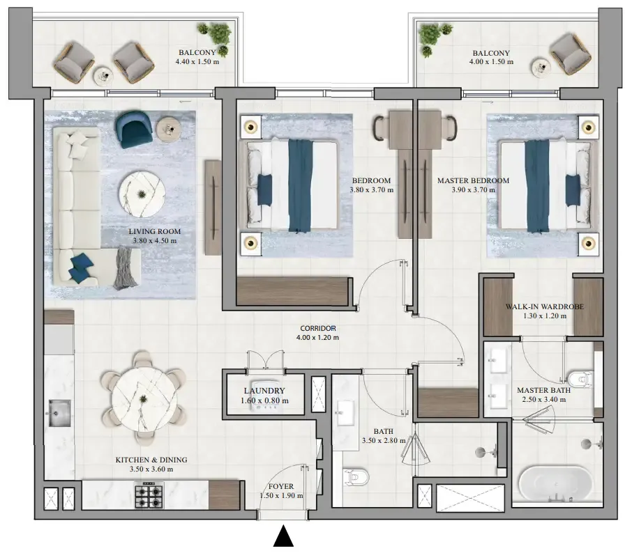 Emaar Grove Ridge floor plan
