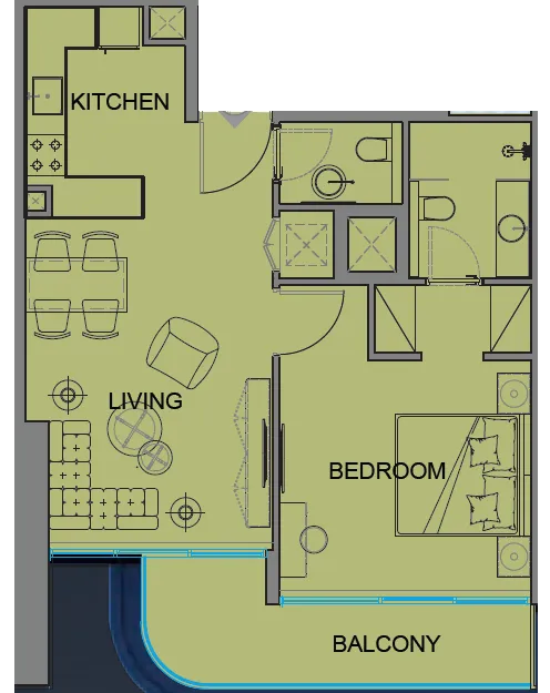 Tiger Group Guzel Towers floor plan