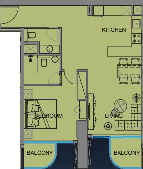 Tiger Group Guzel Towers floor plan