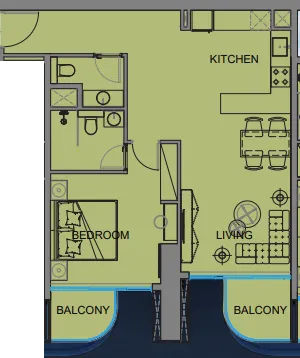 Tiger Group Guzel Towers floor plan