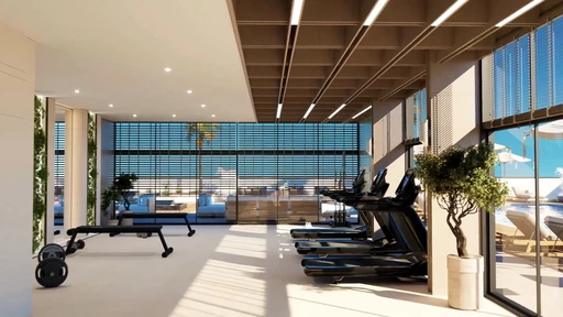 Gym amenity image at Treppan Tower