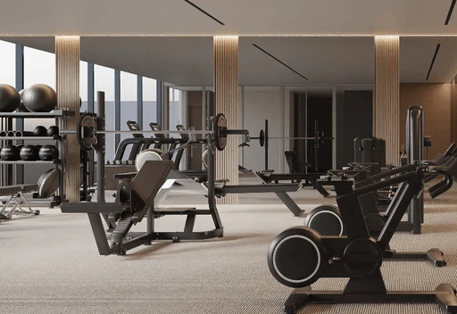 Gym amenity image at Seaside by Prestige One