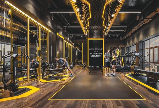 Gym amenity image at Diamondz